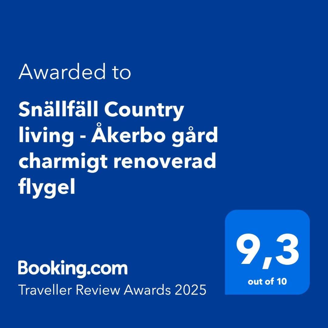 Snaellfaell Country Living - Akerbo Gard Charmigt Renoverad Flygel Kristinehamn Kültér fotó